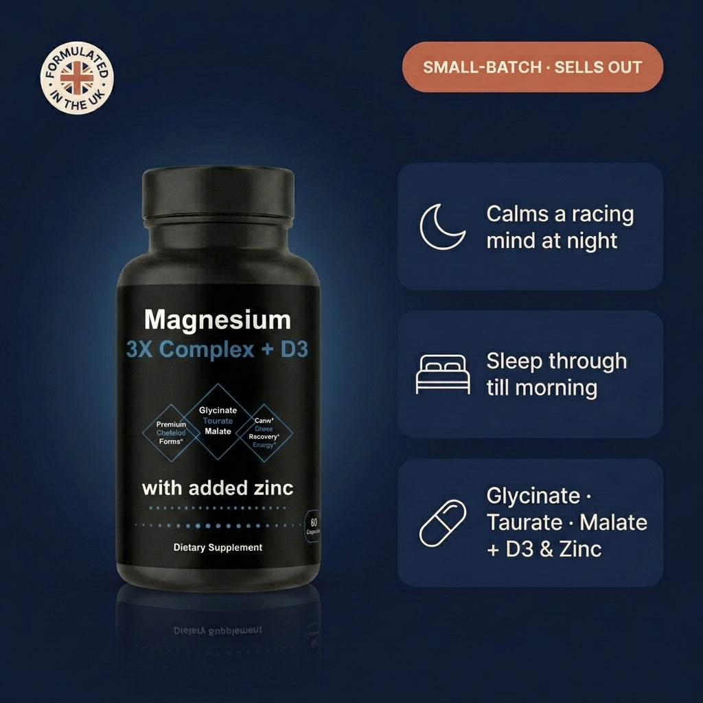 Magnesium 3X Complex with Vitamin D3 + Zinc