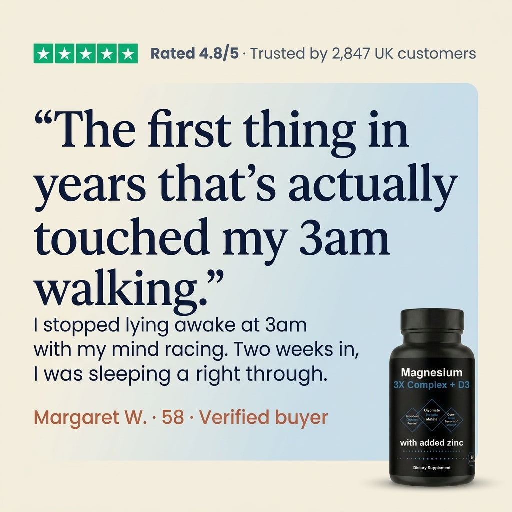 Magnesium 3X Complex with Vitamin D3 + Zinc