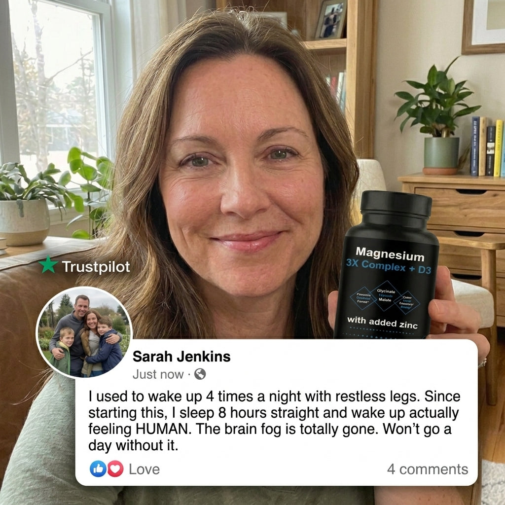 Magnesium 3X Complex with Vitamin D3 + Zinc