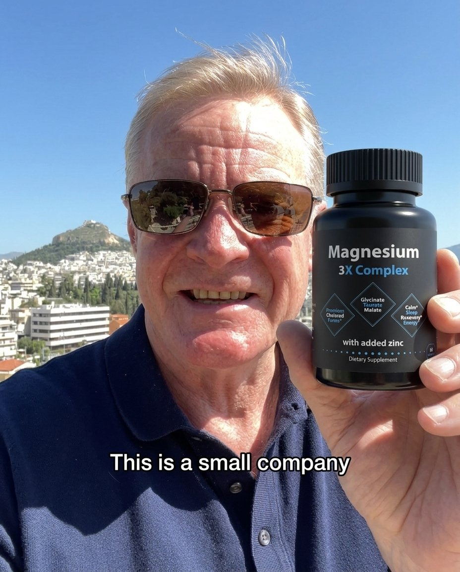 Magnesium 3X Complex with Vitamin D3 + Zinc